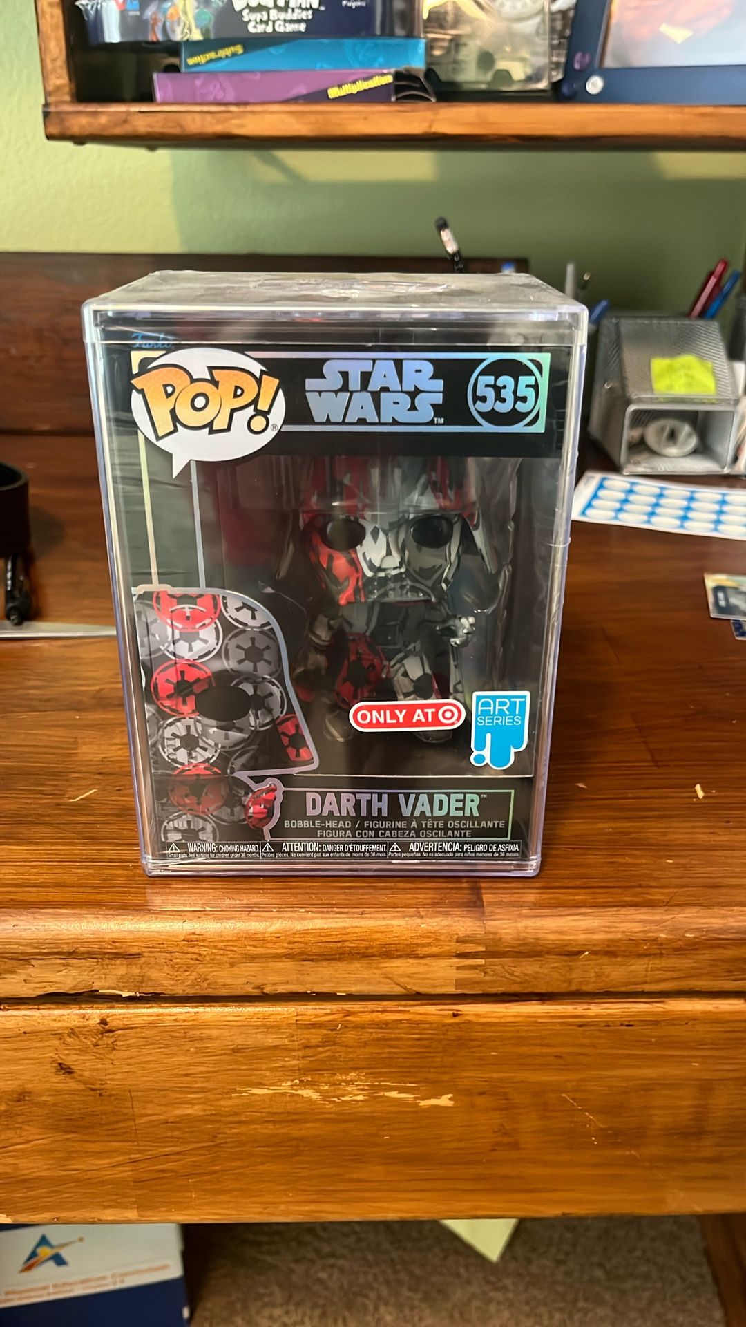 Darth Vader Art Series 535 In Glass Case