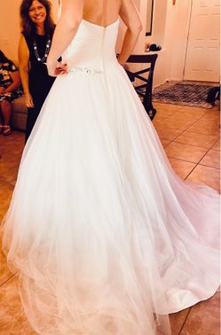 Wedding dress size 10