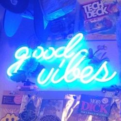 Good Vibes Neon Sign
