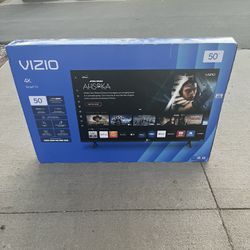 New 50” Vizio Smart Tv