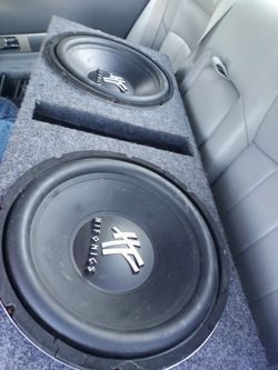 Hifonics SubWoofers 12"  $100 obo