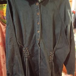 Dress.          Blue Jean Dress.   $55