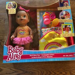 Baby Alive Darci’s Dance Class. New In Box.