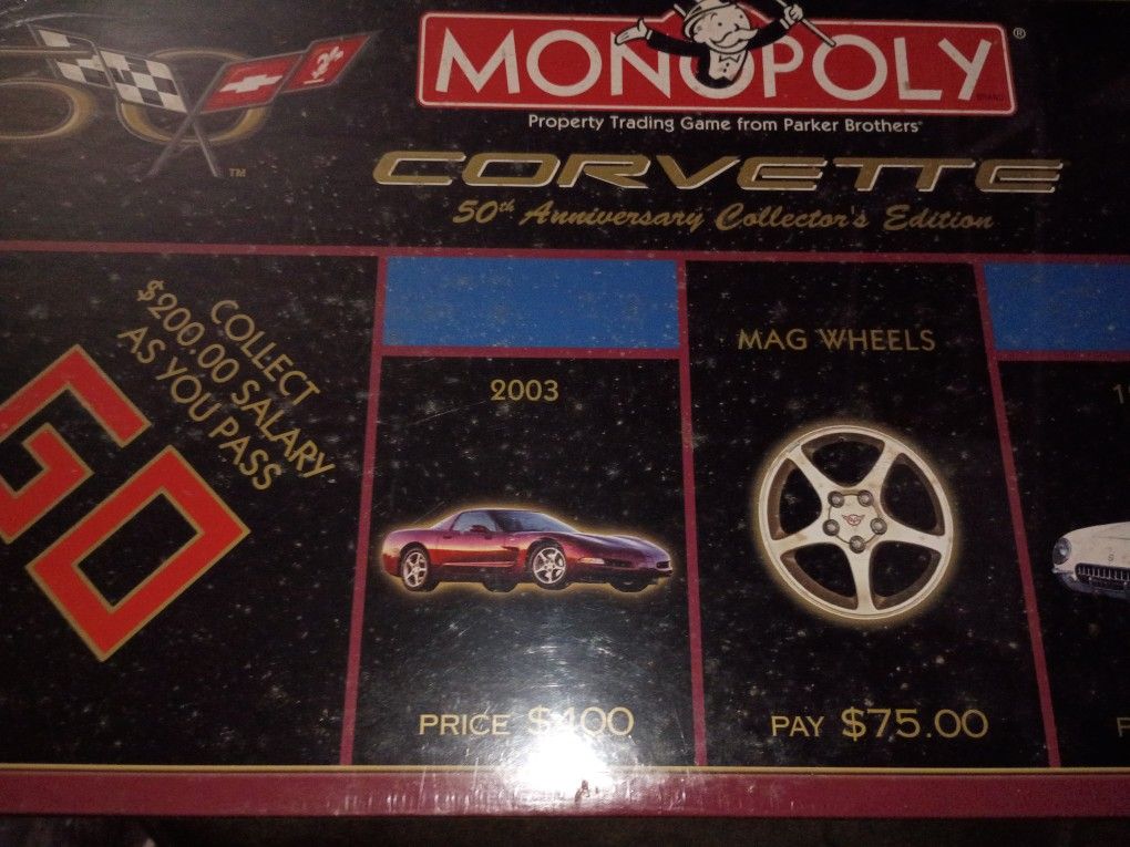 Corvette Monopoly 