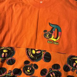 Disneyland Halloween Pumpkin Spirit Jersey Sz XS