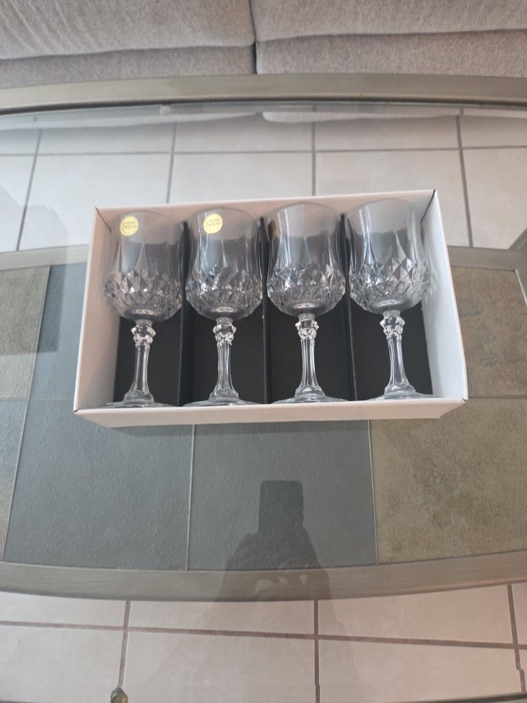 Collection Longchamp Cristal D'arques Glasses