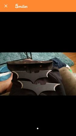 Real sharp Batman batarangs