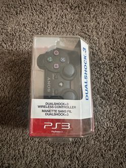 Sony PlayStation 3 PS3 OEM Dualshock 3 Controller Black New Sealed