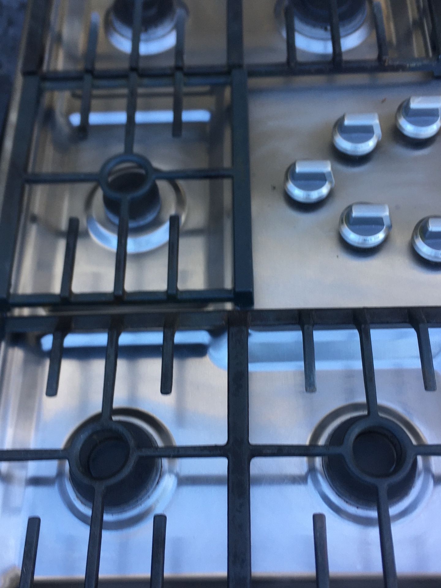 Maytag drop in stainless steel five burner gas range by. Looks and works great for Sale in