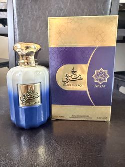 Rajul Sharqi colonge with box for