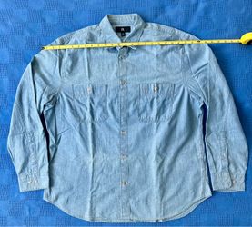 Banana Republic (BR) Men's Chambray Work Shirt XL