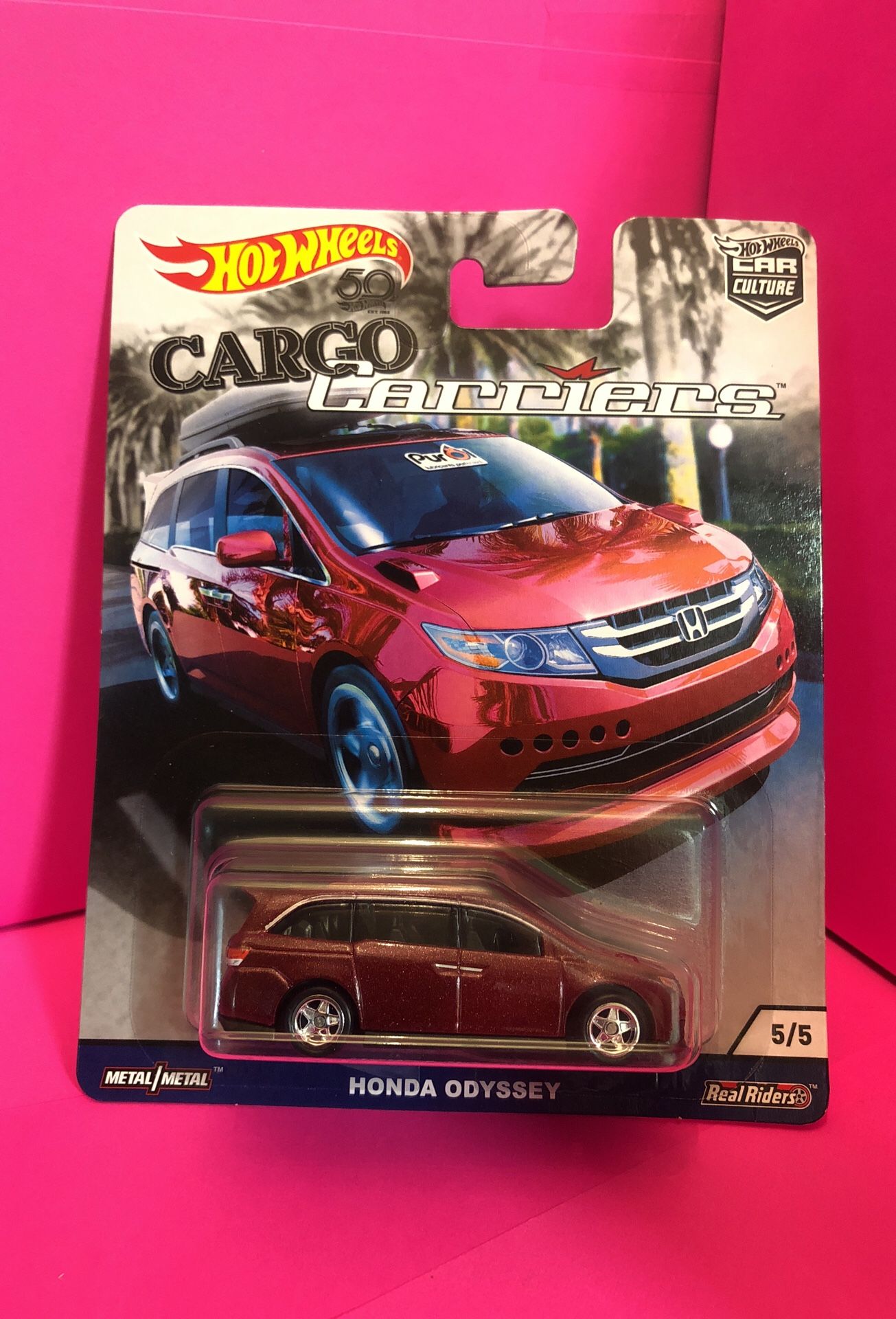 Hot Wheels Cargo Carriers Honda Odyssey Car Culture