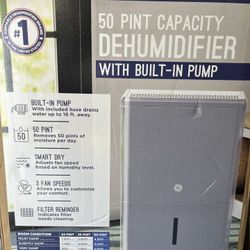 GE Dehumidifier 50 Pint