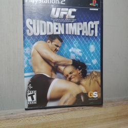 PS2 UFC SUDDEN IMPACT 