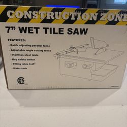 Wet Tile Saw