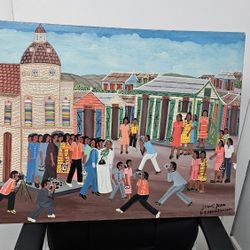Various Haitian Paintings 