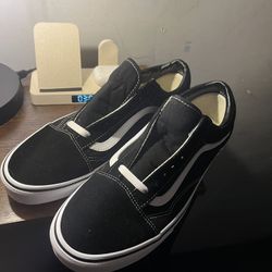 Black Old Skool Vans, Mens Size 10 