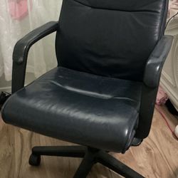 Real Leather Office Chair