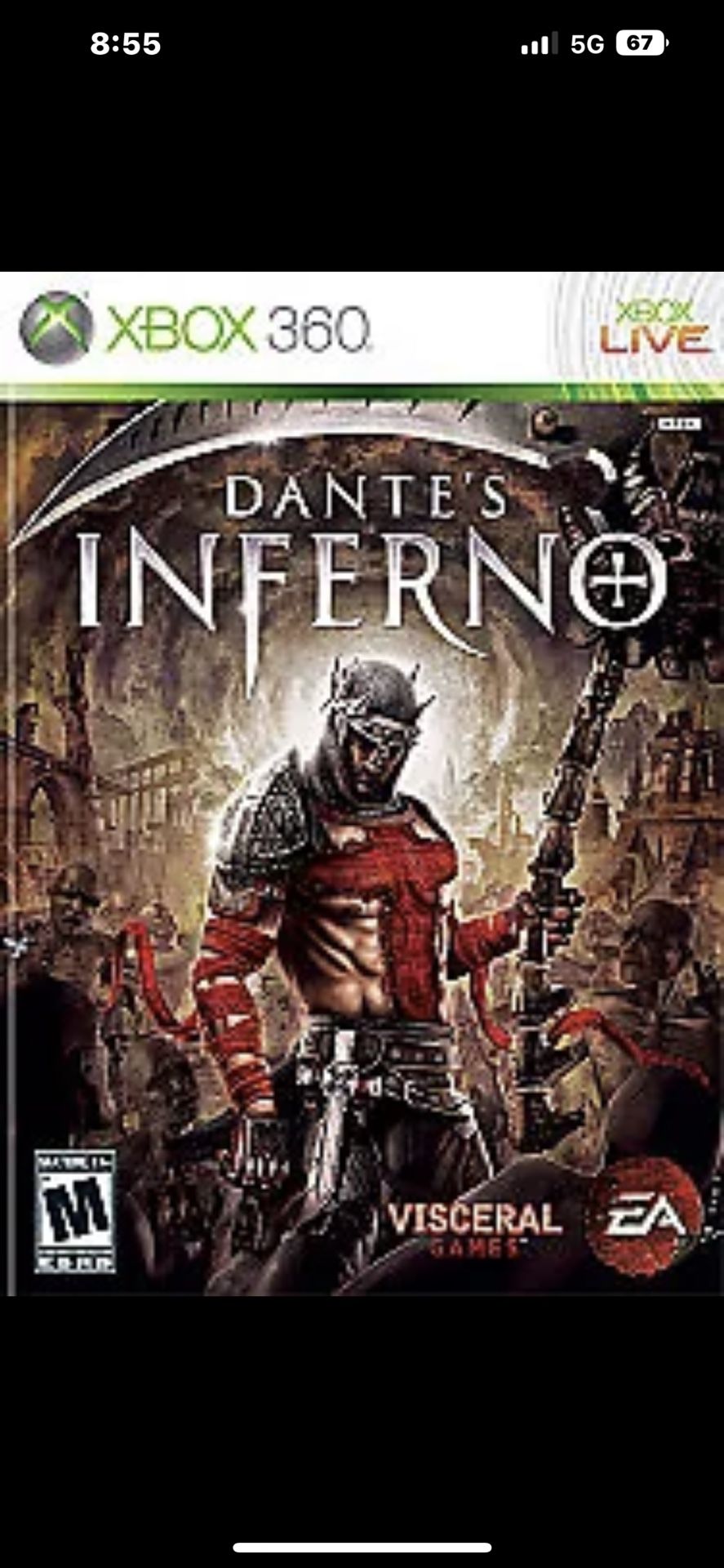 Xbox360 Dante’s Inferno