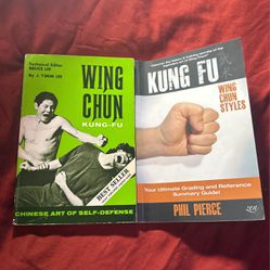 Wing-Chun King Fu Books 