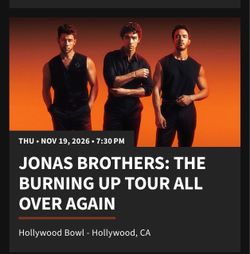 Jonas brothers concert @ Hollywood Bowl