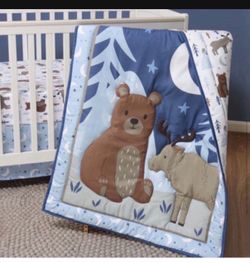 Under the Stars 3-Piece Crib Bedding Set