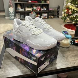 Lamelo Mb1 White Silver