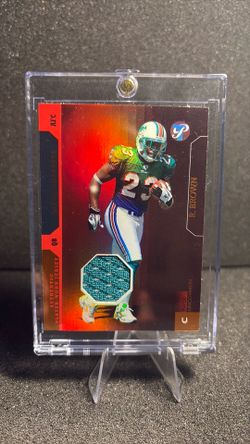Ronnie Brown authentic game worn  jersey card/100