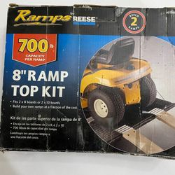 8ft Ramp Top Kit 700lb Capacity Per Ramp