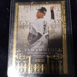 Yoshinobu Yamamoto Buffaloes Genesis 2 CARD LOT