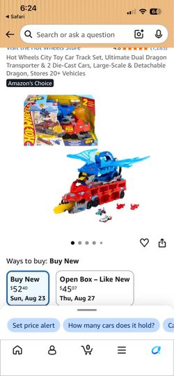 Hot Wheels 2-1 New