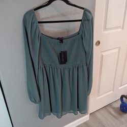 Revamped Smocked Dress – Women’s Large (NWT)