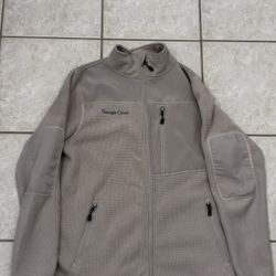 Google Cloud branded fleece jacket made by Fossa Apparel