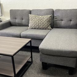 Sofa With Reversible Chaise 