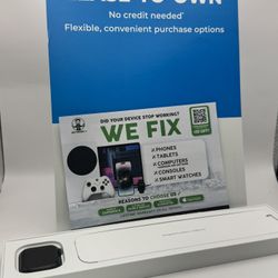 APPLE WATCH SE 2ND GEN (40MM, GPS, SPACE BLACK) MINT CONDITION $50 DOWN NO CREDIT NEEDED #LQYP