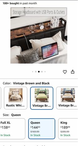 Bed frame and mattress