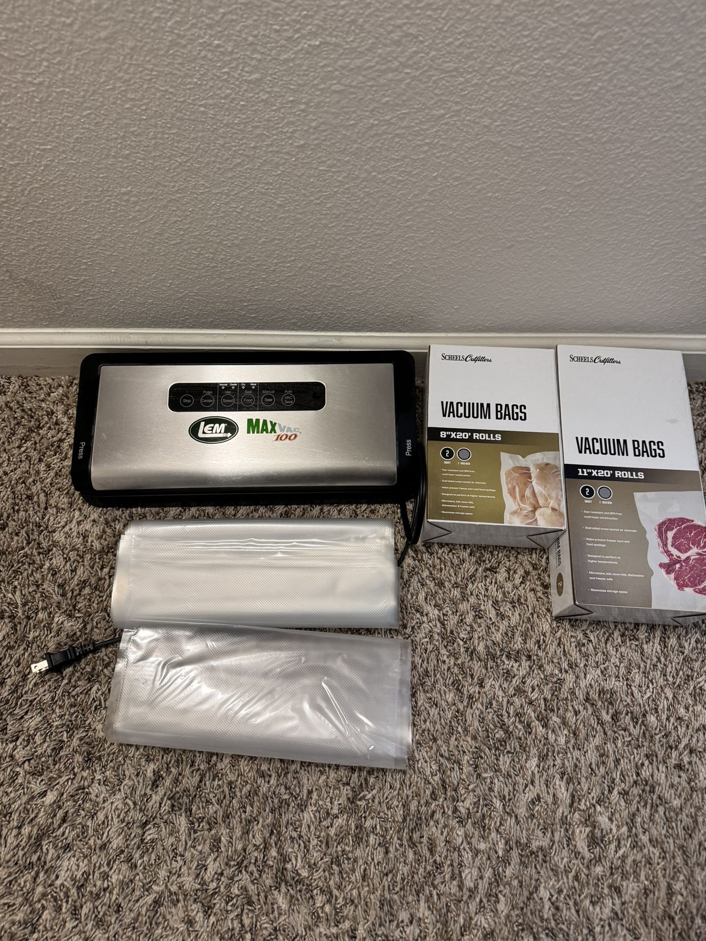 Vacuum Seal With Bags