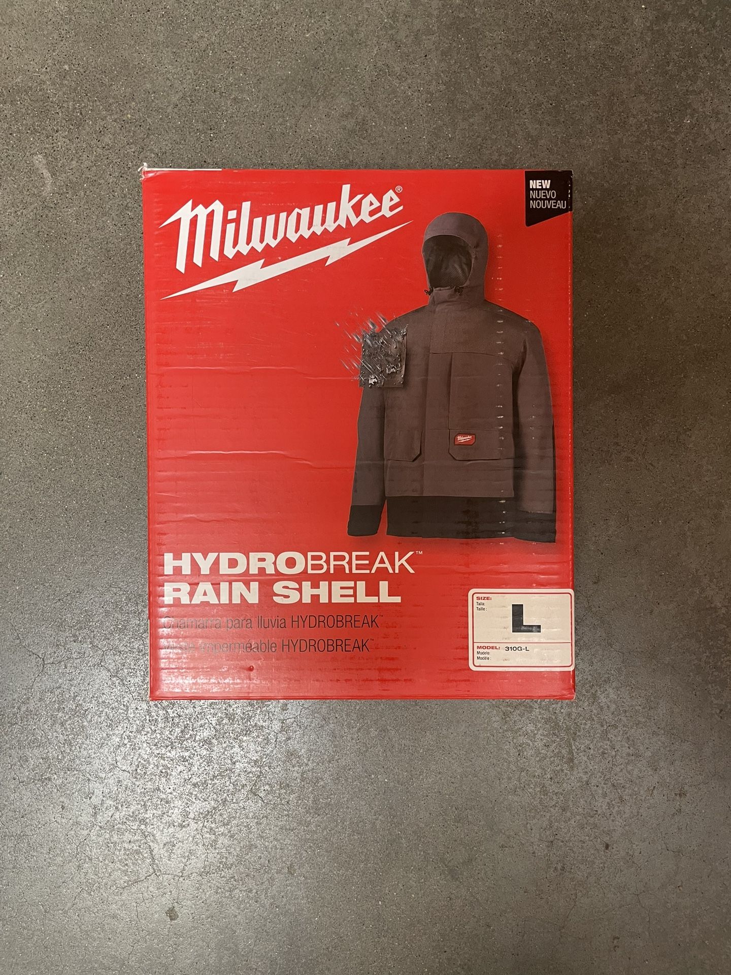 Milwaukee Hydrobreak Rainshell Jacket