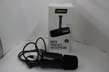 SHURE MV7X Pro Quality XLR Microphone