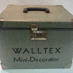 Vintage 1950’s Wall-Tex Fabric Wall Coverings Decorator Box