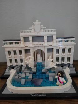 The Trevi  fountain