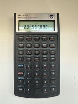 HP 10bII+ Financial Calculator 