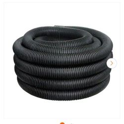 3 Inch Solid Perforated Pipe 100ft