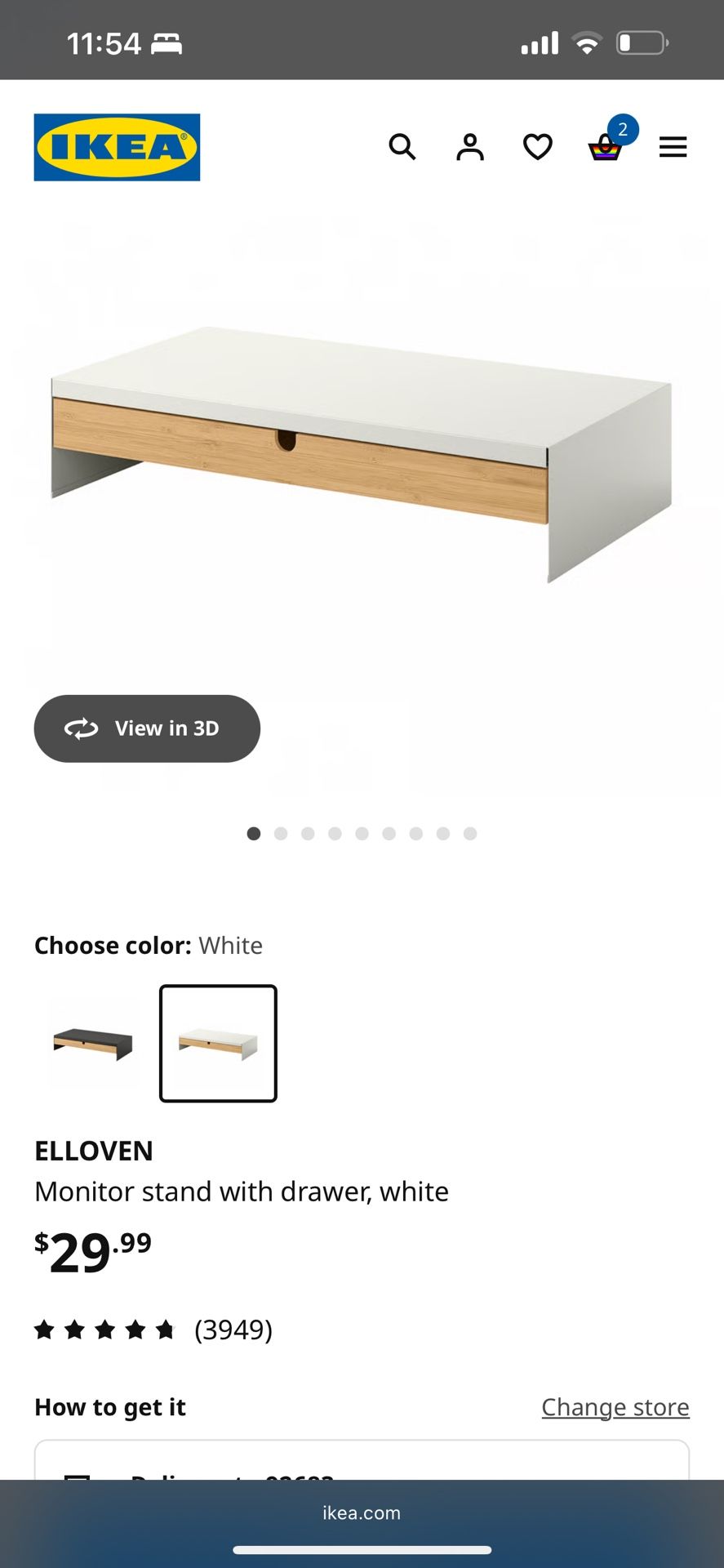 IKEA Laptop Computer Stand