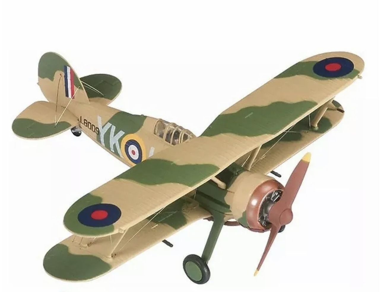 CORGI Gloster Gladiator Mk I Raf No.80 Sqn P.Wykeham-Barnes Egypt, 1:72 AA36205