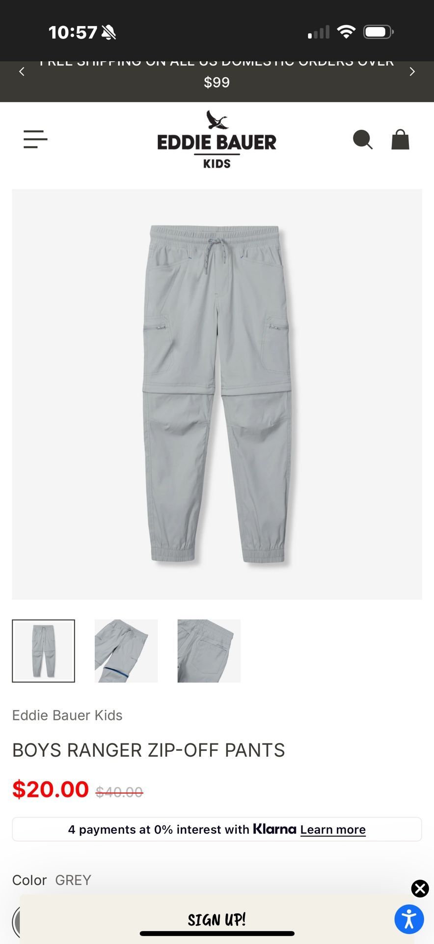 New Boys Pants