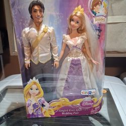 Disney Tangled Everafrer Wedding Pair Barbie Toys R US Exclusive 