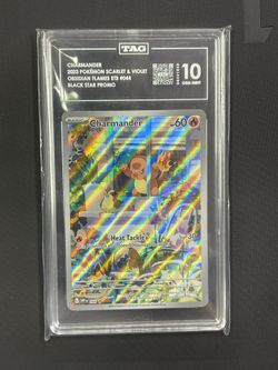 Charmander 044 Promo tag 10 Pokemon Card