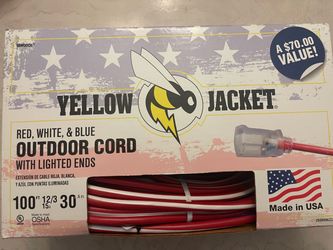 Yellow jacket outdoor cord 100ft