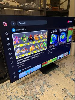 Samsung 65 QLED 4k smart tv